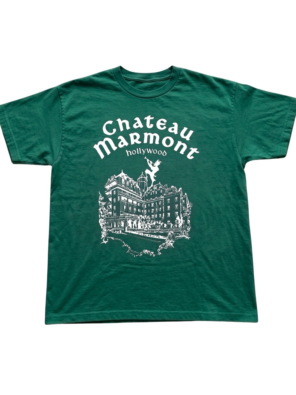 Gildan Chateau Marmont Forest Green Graphic Tee